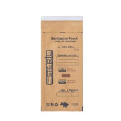 Pungi sterilizare pupinel din hârtie maro Pro Steril 100x200mm set 100 buc
