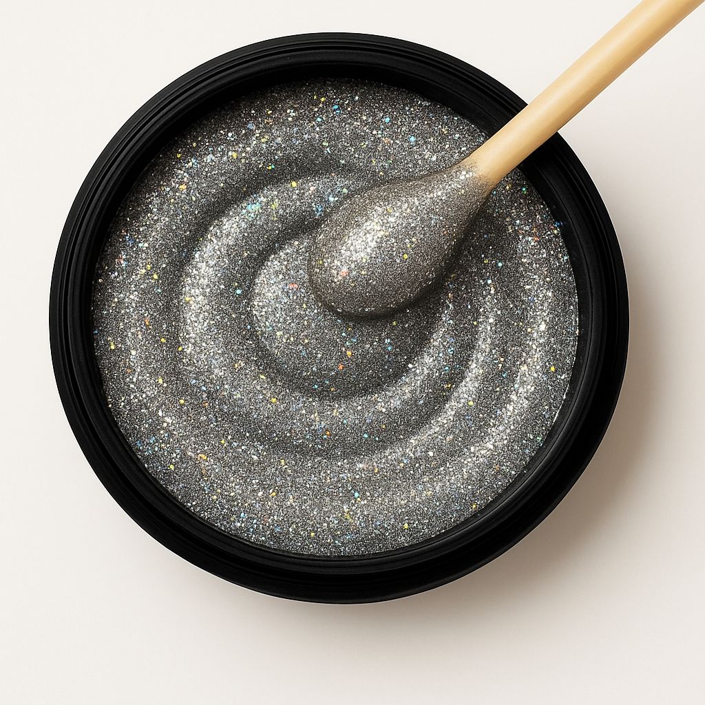 Builder Gel Soft Shimmer MyEvé, Moonflash B01, HEMA FREE, 50g