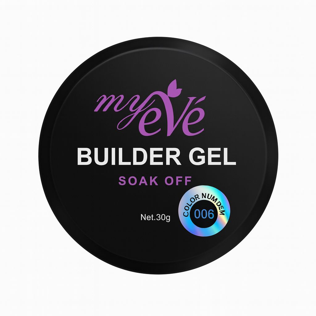 Builder Gel MyEvé, 30g, Nr. 006 HEMA/TPO FREE - imagine 2