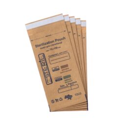 Punga sterilizare pupinel din hârtie maro Pro Steril 75x150mm