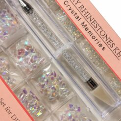 Cristale luxury diferite forme cu aplicator