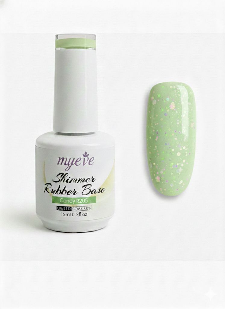 SHIMMER RUBBER BASE MyEvé Candy R205, 15ml