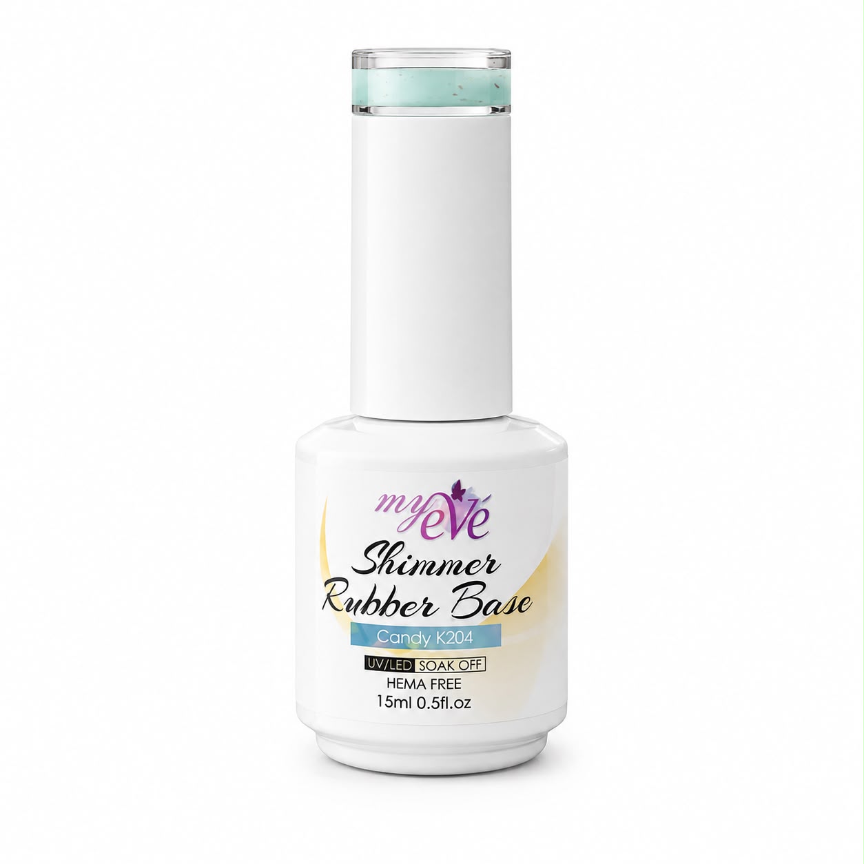 SHIMMER RUBBER BASE MyEvé Candy R204, 15ml