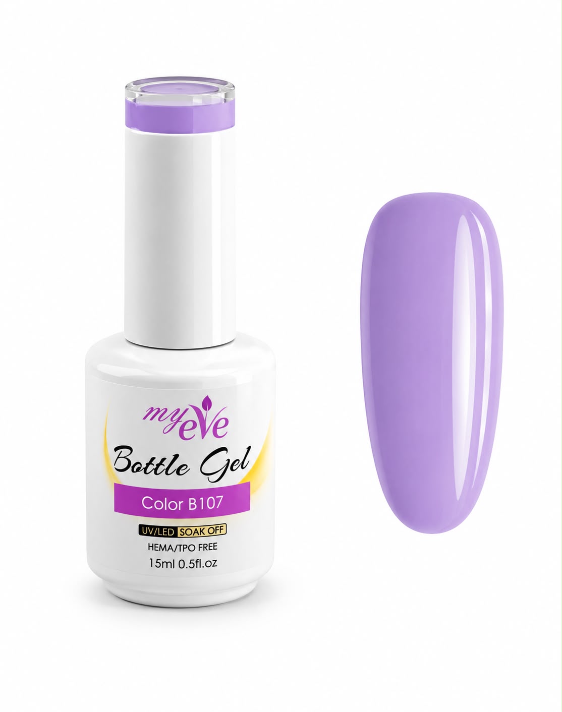 Bottle Gel MyEvé Color B107, 15ml