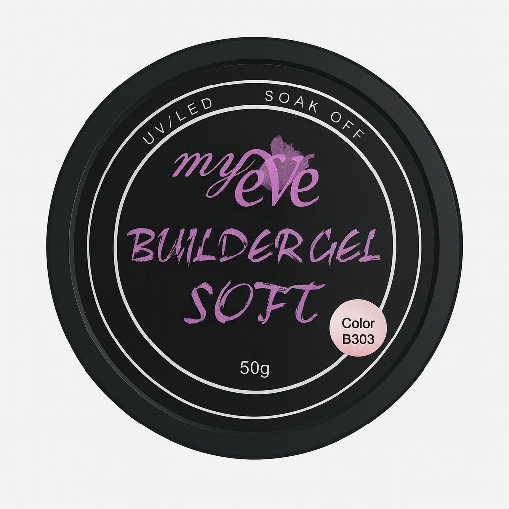 Soft Builder Gel MyEvé, Color B303, 50g, HEMA FREE - imagine 2