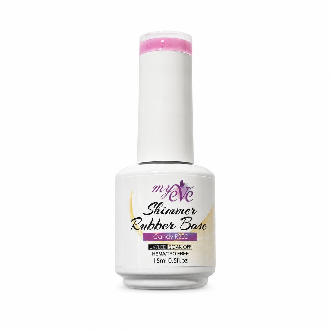 SHIMMER RUBBER BASE MyEvé Candy R202, 15ml