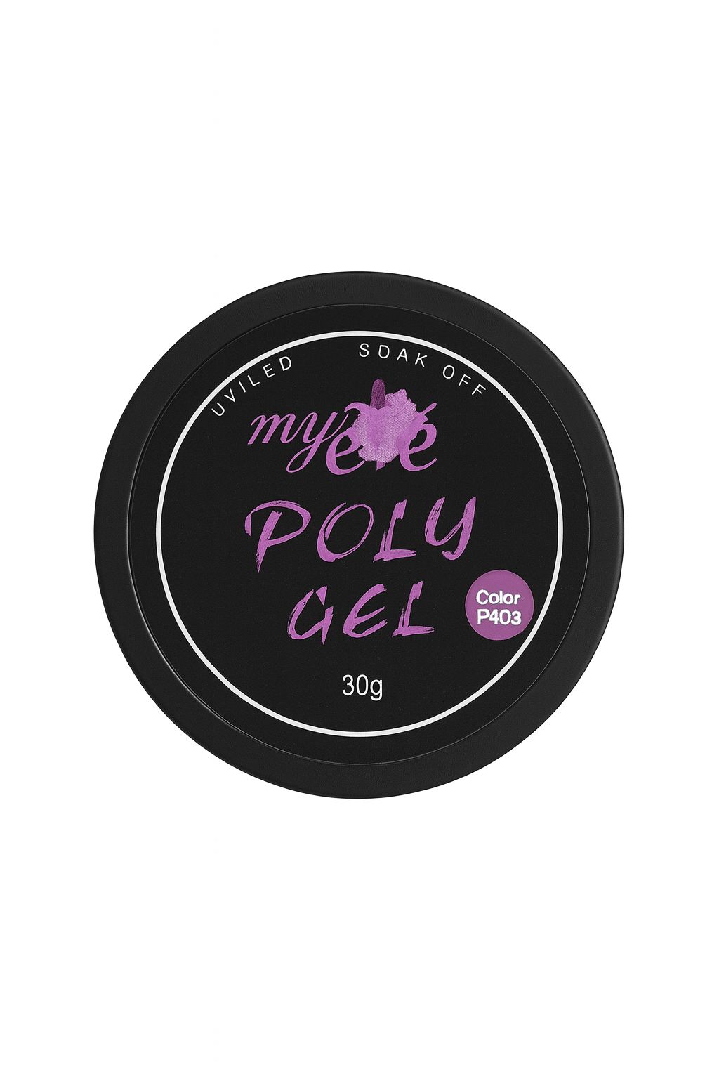 Polygel MyEvé, 30g Color P403, HEMA FREE - imagine 2