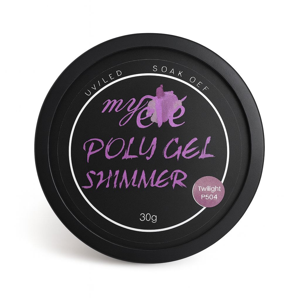 Polygel Shimmer MyEvé, 30g, Twilight P504, HEMA FREE - imagine 2