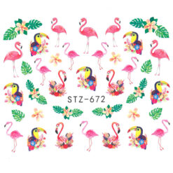 Sticker pe baza de apa Flamingo STZ-672