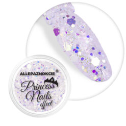 Sclipici Princess Nails Effect Allepaznokcie, 1g Nr 1