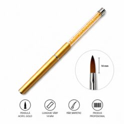 Pensula acryl gold