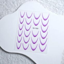 Stickere ombre french mov