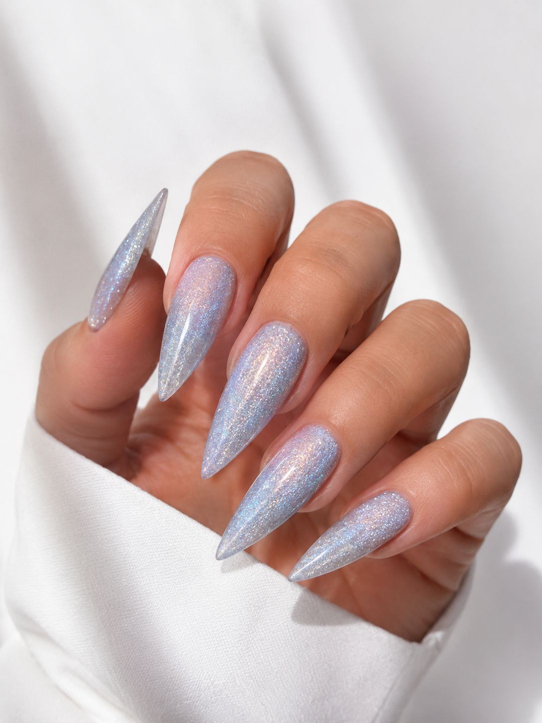 Polygel Shimmer MyEvé, 50g, Glitter P406, HEMA FREE - imagine 3
