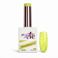 RUBBER BASE MyEvé Snowflakes Yellow, 15ml Hema Free