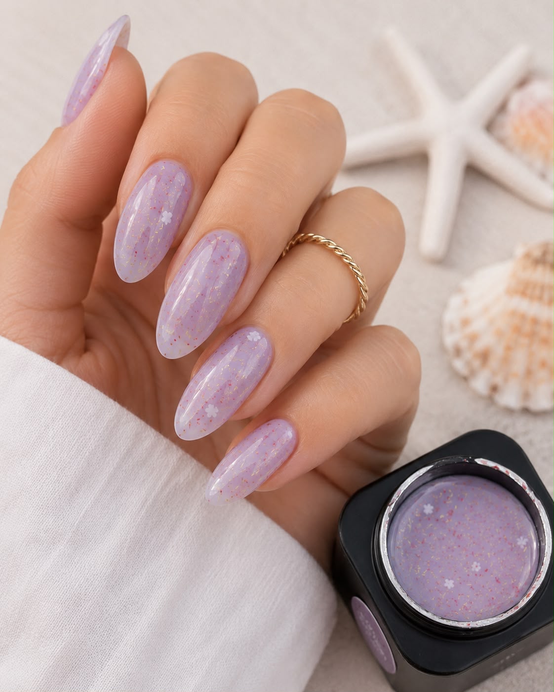 Builder Gel Soft Shimmer MyEvé, Flower B911, 50g, HEMA FREE - imagine 3