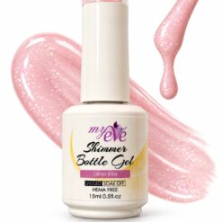 Shimmer Bottle Gel MyEvé Glitter BT04, 15ml, HEMA FREE