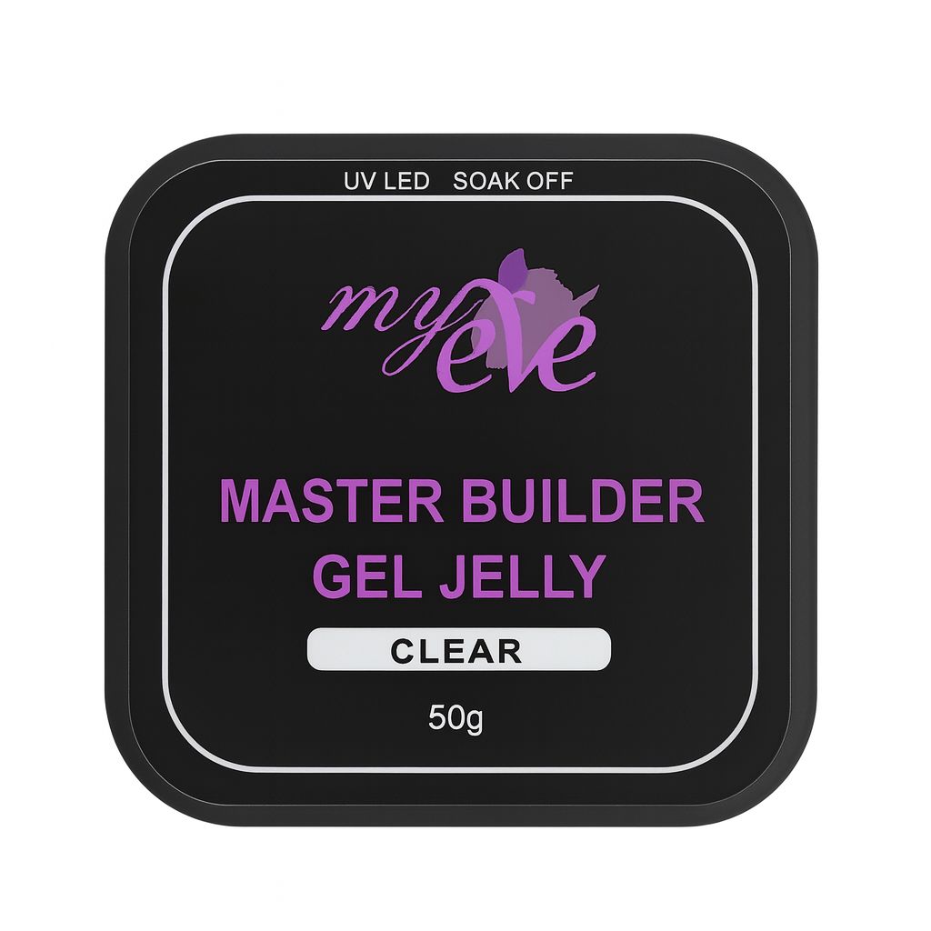Master Builder Gel Jelly MyEvé, Clear, HEMA FREE, 50g - imagine 2