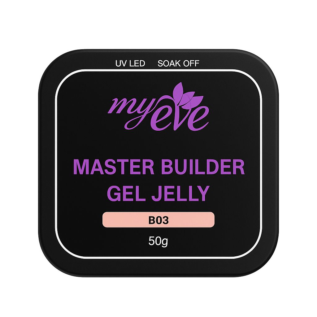 Master Builder Gel Jelly MyEvé, B03, HEMA FREE, 50g - imagine 2