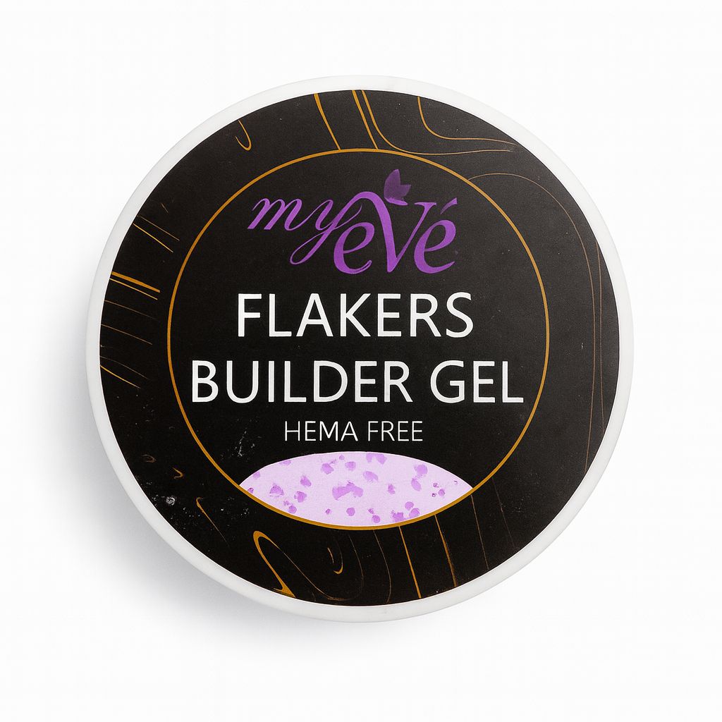Flakers Builder Gel MyEvé, Nr. 04, HEMA FREE, 30g - imagine 2