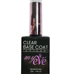 Clear Base Coat MyEvé, 15ml, HEMA/TPO FREE