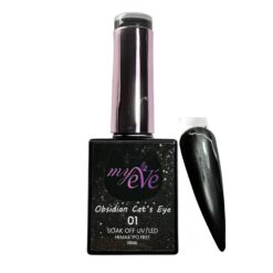 Oja semipermanenta MyEvé Obsidian Cat's Eye 01, 10ml, HEMA/TPO FREE