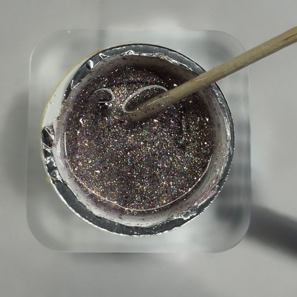 Builder Gel Soft Shimmer MyEvé, Glitter B01, 50g, HEMA/TPO FREE