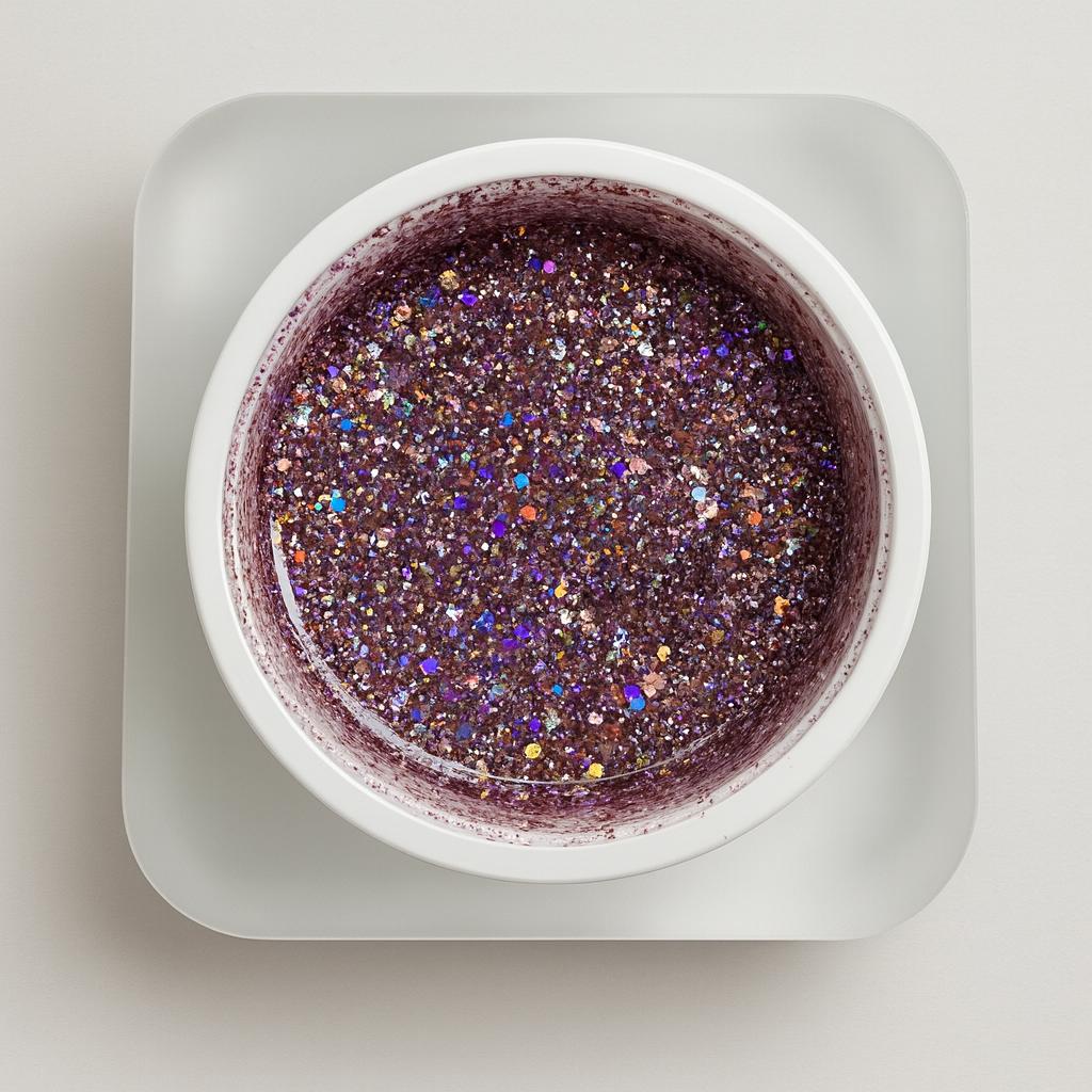 Builder Gel Soft Shimmer MyEvé, Glitter B04, 50g, HEMA/TPO FREE