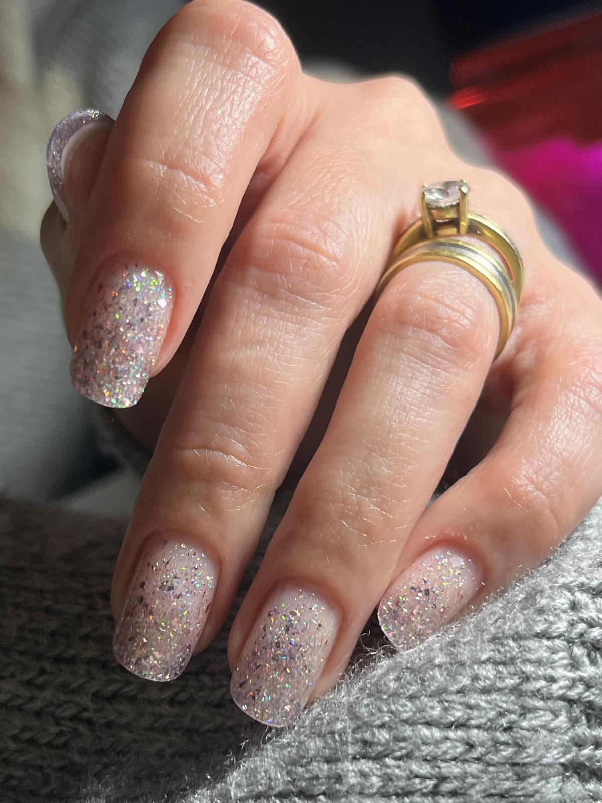 Builder Gel Soft Shimmer MyEvé, Glitter B01, 50g, HEMA/TPO FREE - imagine 2