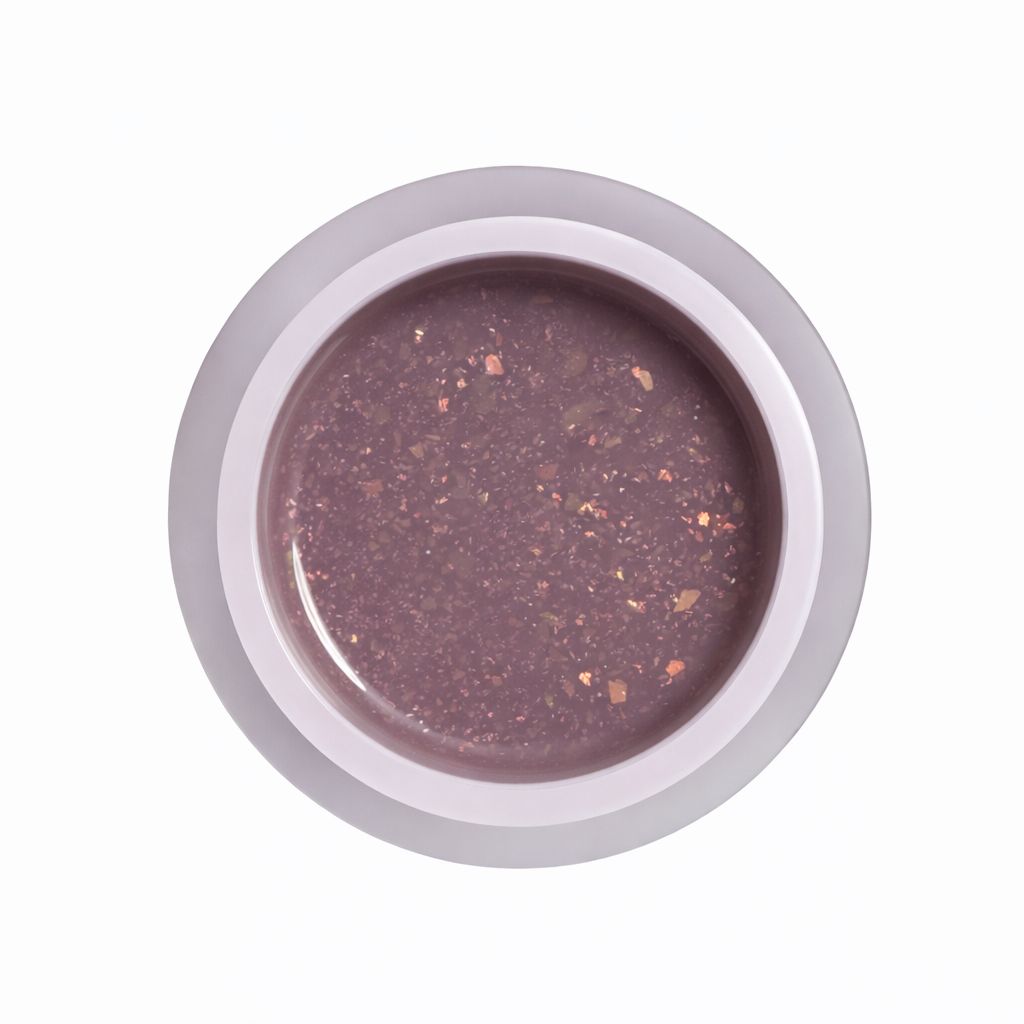 Builder Gel MyEvé, 30g, Galaxy Glitter Nude 04 HEMA/TPO FREE
