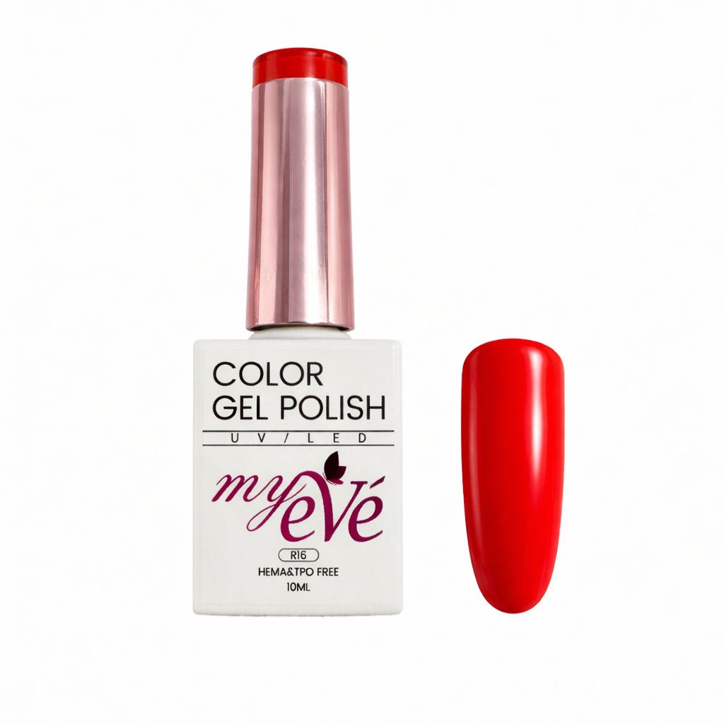 Oja Semipermanenta MyEvé nr R16, 10ml, HEMA/TPO FREE