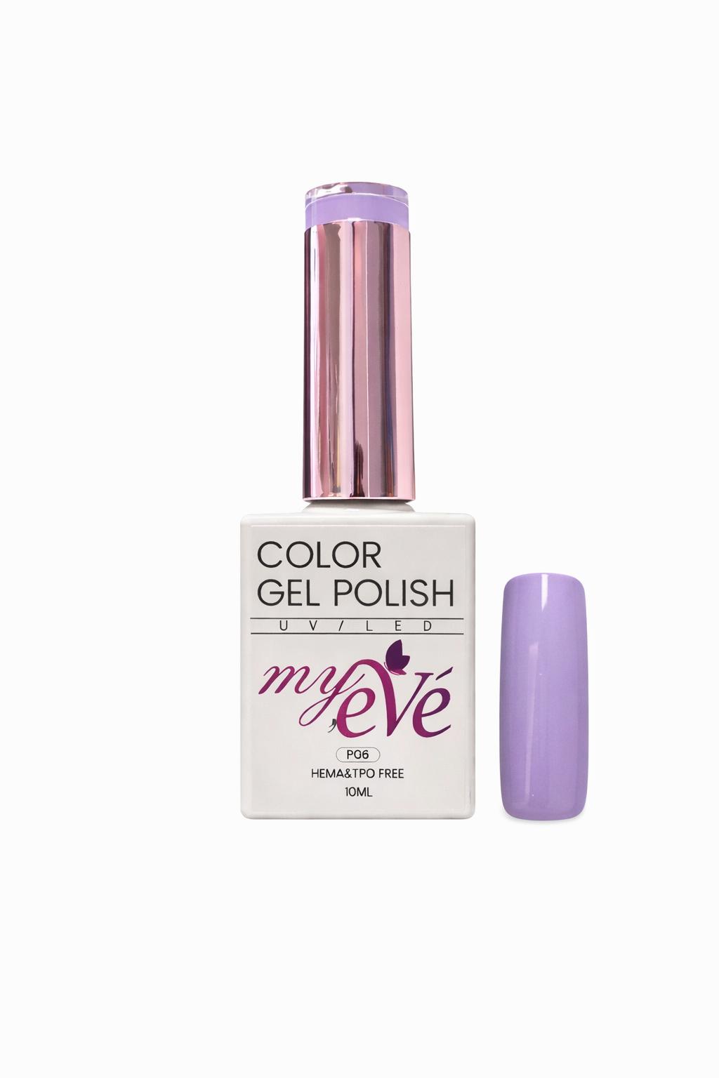 Oja Semipermanenta MyEvé nr P06, 10ml, HEMA/TPO FREE