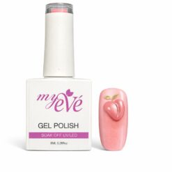 Oja semipermanenta MyEvé PEACH FRUIT PARTY CAT'S EYE 150, 8ml, HEMA/TPO FREE