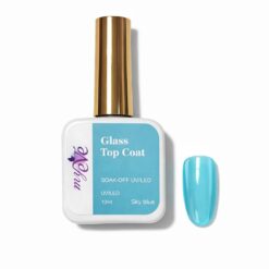 Glass Top Coat MyEvé, Hema/Tpo Free, 10ml, SKY BLUE