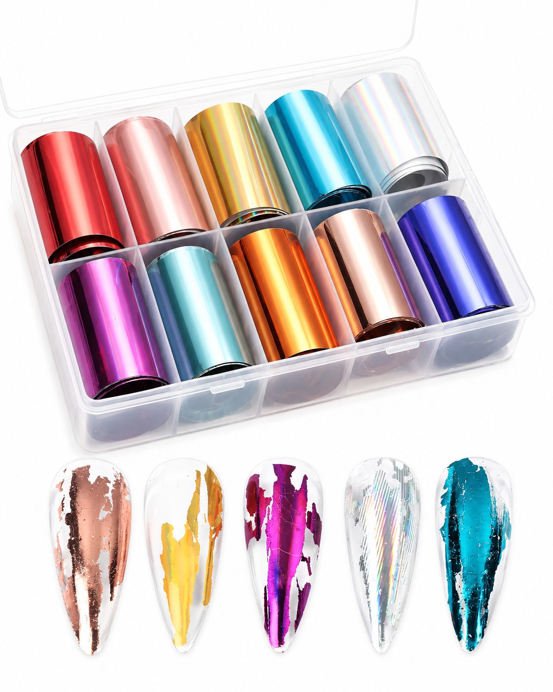 Set folie transfer 10 culori