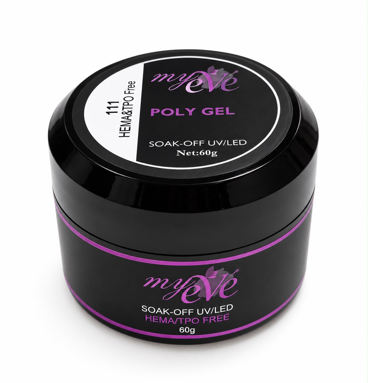Polygel MyEvé, 60g, Nr. 111 HEMA/TPO FREE - imagine 2