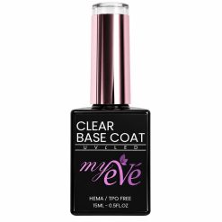 Clear Base Coat MyEvé, 15ml, HEMA/TPO FREE